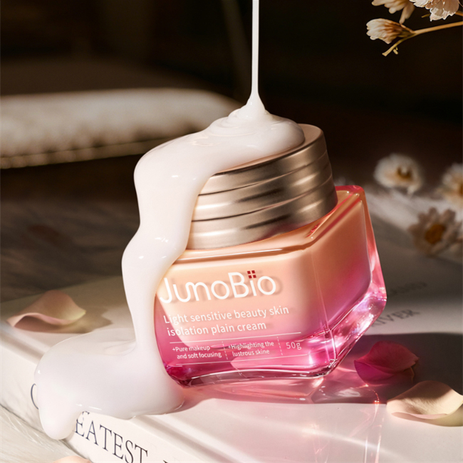 Light sensitive beauty skin isolation plain cream